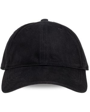 Acne Studios Twill Logo Cap - Schwarz