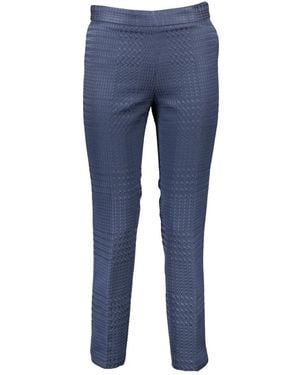 GANT Rechte Broek - Blauw
