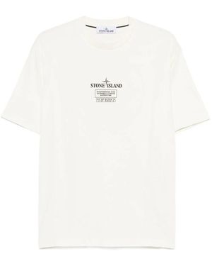 Stone Island T-Shirts - Blanco