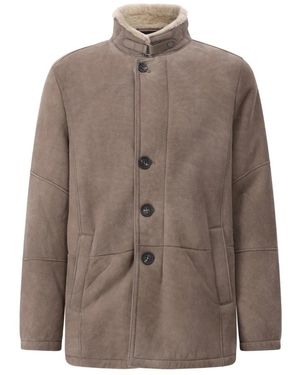 Werner Christ Faux Fur & Shearling Jackets - Marron