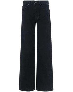 Anine Bing Wide Jeans - Black
