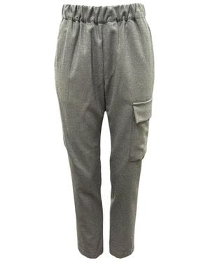 Lis Lareida Slim-Fit Pants - Gray
