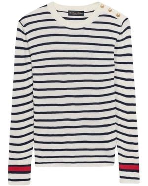 Brooks Brothers Round-Neck Knitwear - White