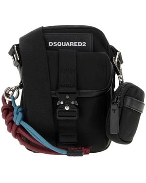 DSquared² Cross Body Bags - Black