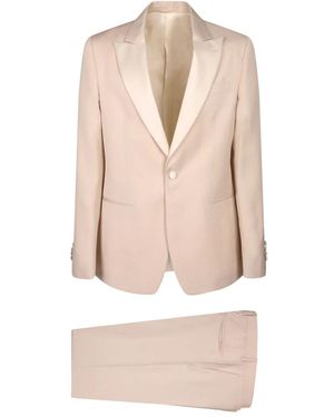 Lardini Single Breasted Suits - Pink