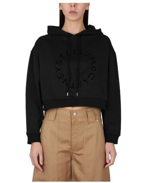 Stella McCartney Hoodies - Black
