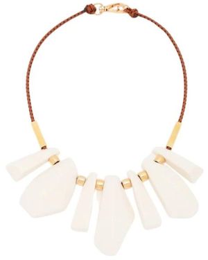 Plan C Accessoires ,Irregular Pendants Necklace - Metallic