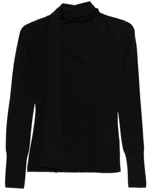Mark Kenly Domino Tan Turtlenecks - Negro