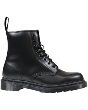 Dr. Martens 1460 8-Eye Smooth Leather Laarzen - Zwart