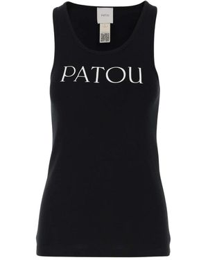 Patou Sleeveless Tops - Black