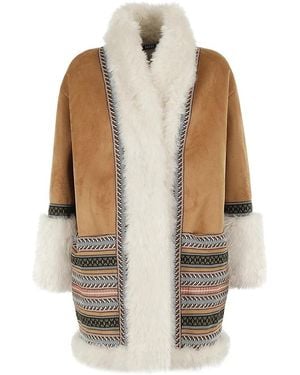 Bazar Deluxe Faux Fur & Shearling Jackets - Marrone