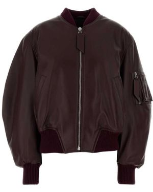 The Attico Bomber Jackets - Brown