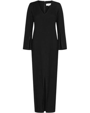 Envelope Maxi Dresses - Black