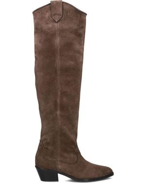 Anonymous Copenhagen Trisha 35 Braune Wildleder Kniehohe Stiefel