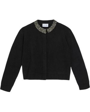 Sand Aluna Cardigan - Zwart