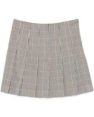 MSGM Short Skirts - Gris