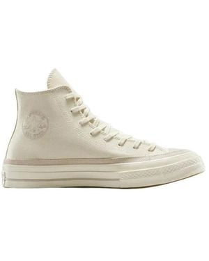 Converse Schoenen ,Suède Chuck 70 Hi - Wit