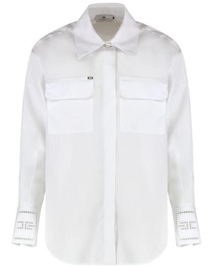 Elisabetta Franchi Shirts - Blanco