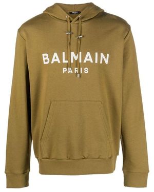 Balmain Hoodies - Green