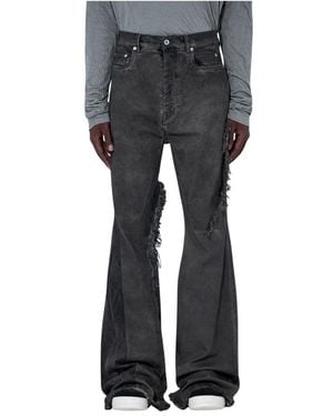Rick Owens Flare Jeans - Grey
