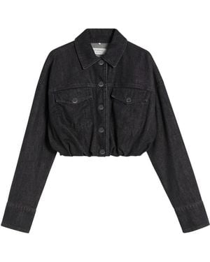 Sportmax Denim Jackets - Noir