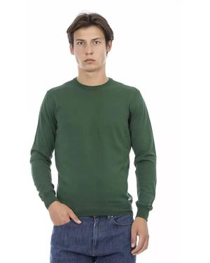 Baldinini Round-Neck Knitwear - Green