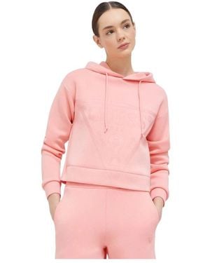 Guess Hoodies & Sweatvesten ,Roze ,Nieuwe Alisa Hoodie