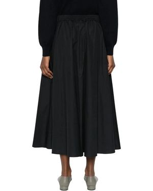 Mark Kenly Domino Tan Midi Skirts - Black
