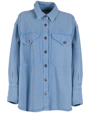 Dondup Denim Shirts - Blue