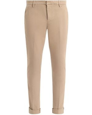Dondup Broeken ,Katoen Gaubert Slim Chinos - Naturel