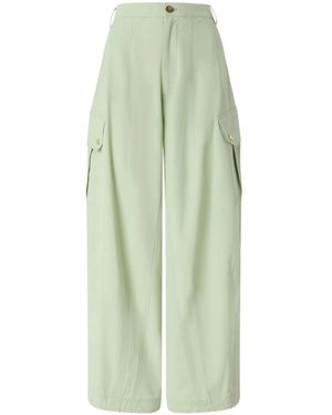 Pinko Wide Trousers - Green