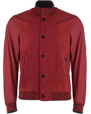 Moorer Light Jackets - Rosso
