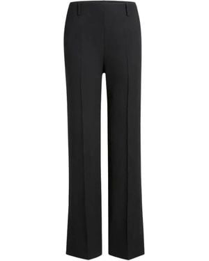 KHAITE Wide Trousers - Negro