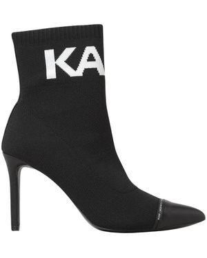 Karl Lagerfeld Heeled Boots - Negro