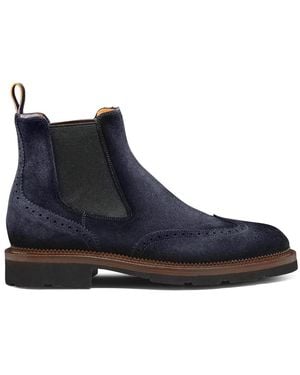 Santoni Chelsea Boots - Blu