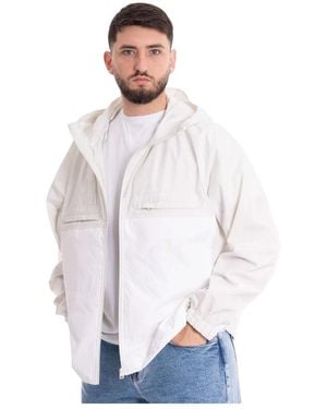 Calvin Klein Giubbotto Technical Blocking Jacke - Weiß