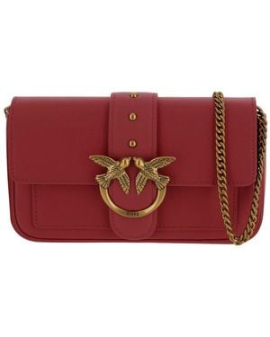 Pinko Love One Pocket Bag - Rot