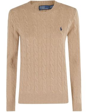 Polo Ralph Lauren Julianna Pullover Mit Langen Ärmeln - Natur