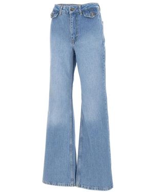 ROTATE BIRGER CHRISTENSEN Flare Jeans - Blue