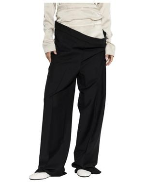 Rohe Wide Trousers - Noir