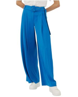 Silvian Heach Wide Trousers - Blue