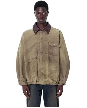 Ssstein Light Jackets - Brown