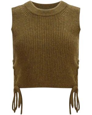 Altuzarra Round-Neck Knitwear - Green