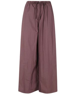 Isabelle Blanche Wide Trousers - Morado