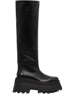 Naked Wolfe Sasha Over-The-Knee Stiefel - Schwarz