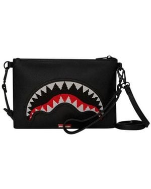 Sprayground Fly Knit Mouth Pouch - Schwarz