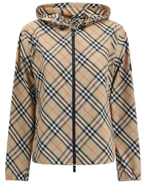 Burberry Ikonic Check Wasserdichte Jacke - Mehrfarbig