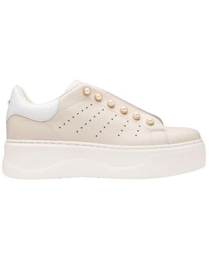Cult Schoenen ,Leer Perry 4679 - Wit