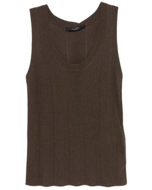 Weekend by Maxmara Sleeveless Tops - Brown