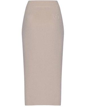 Pinko Midi Skirts - Naturel